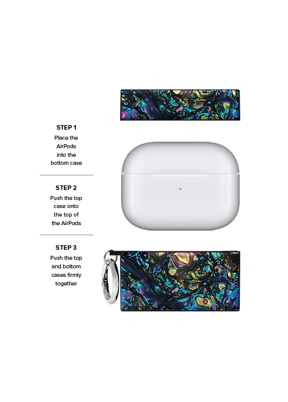 SQUARE® Abalone Shell AirPods Case - Image 25