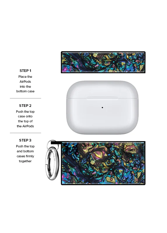 SQUARE® Abalone Shell AirPods Case - Image 30