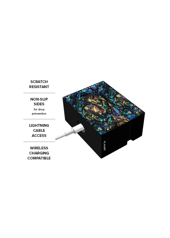 SQUARE® Abalone Shell AirPods Case - Image 9