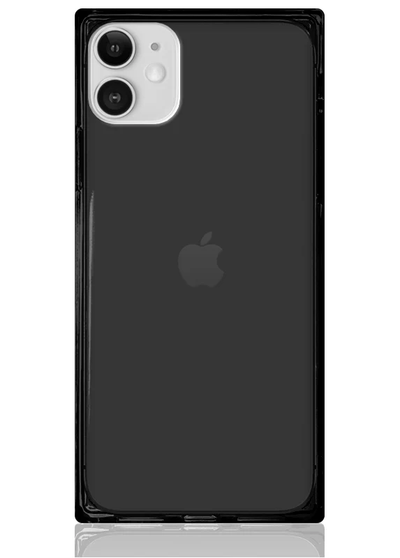 SQUARE® Clear Black iPhone Case - Image 11