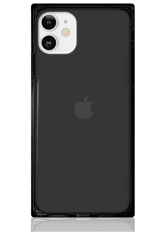 SQUARE® Clear Black iPhone Case - Image 17