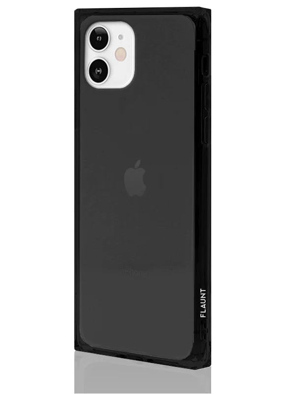 SQUARE® Clear Black iPhone Case - Image 18