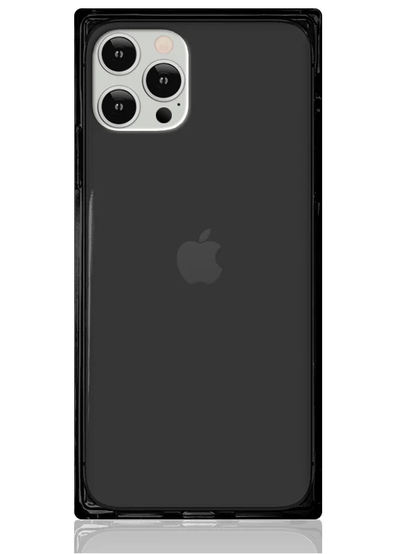 SQUARE® Clear Black iPhone Case - Image 19