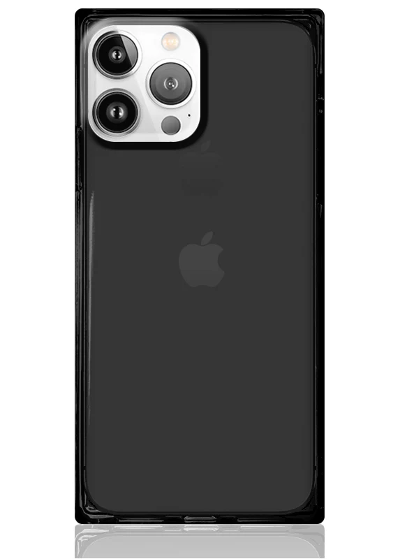 SQUARE® Clear Black iPhone Case - Image 21