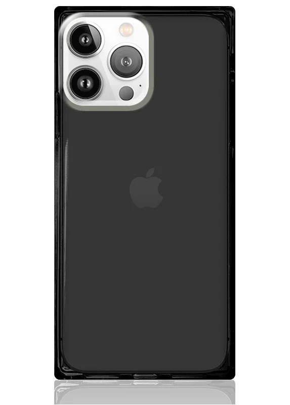 SQUARE® Clear Black iPhone Case - Image 29