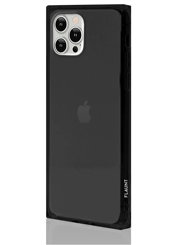 SQUARE® Clear Black iPhone Case - Image 4