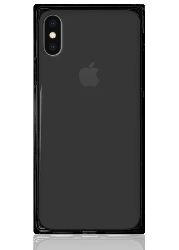 SQUARE® Clear Black iPhone Case - Image 7