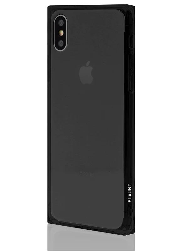 SQUARE® Clear Black iPhone Case - Image 8