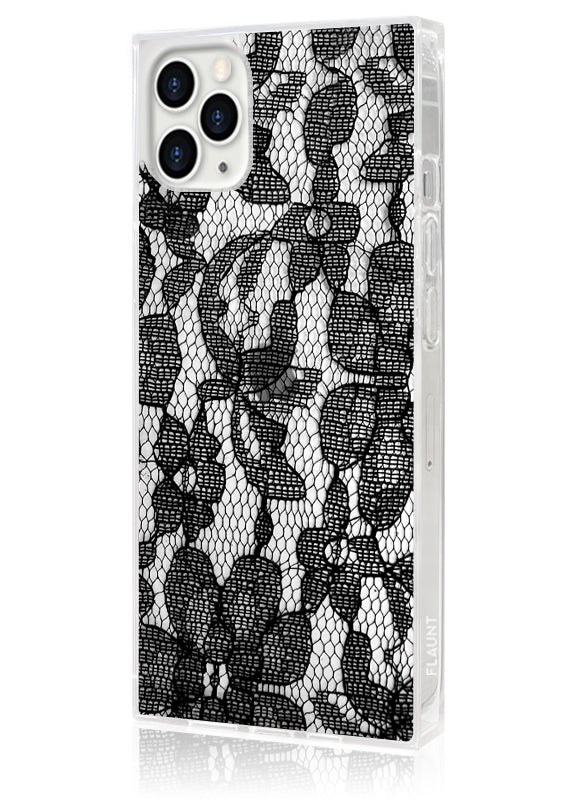 SQUARE® Black Lace iPhone Case - Image 10