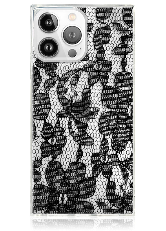 SQUARE® Black Lace iPhone Case - Image 21