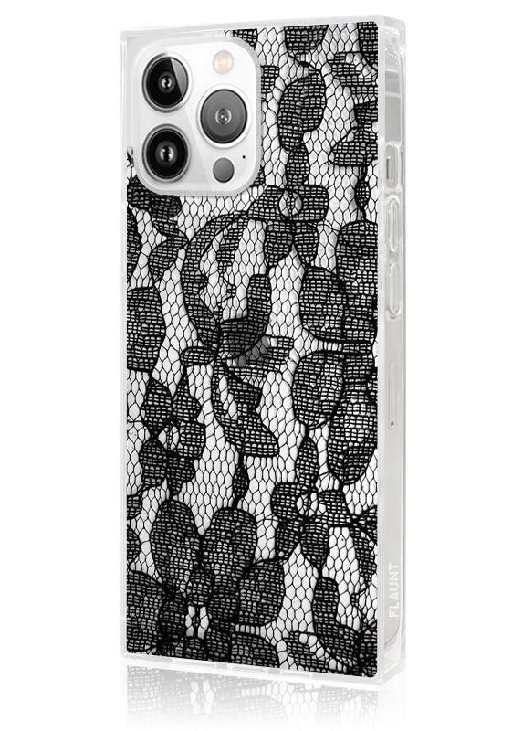 SQUARE® Black Lace iPhone Case - Image 22