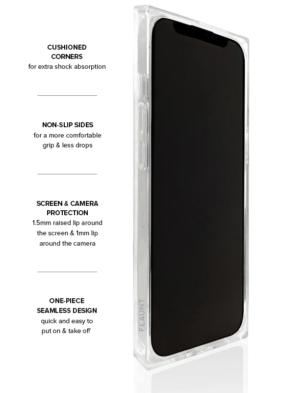 SQUARE® Black Lace iPhone Case - Image 44