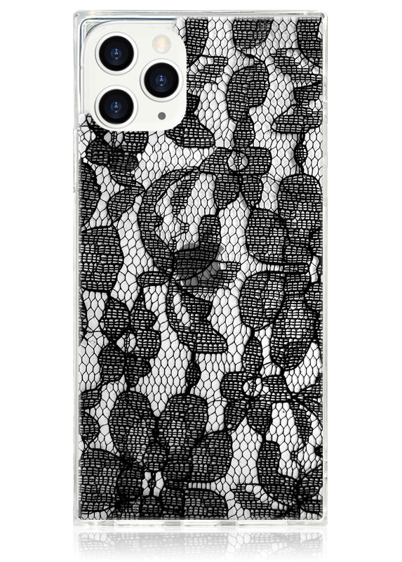SQUARE® Black Lace iPhone Case - Image 9