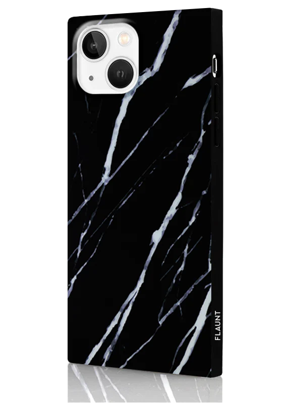 SQUARE® Black Marble iPhone Case - Image 34