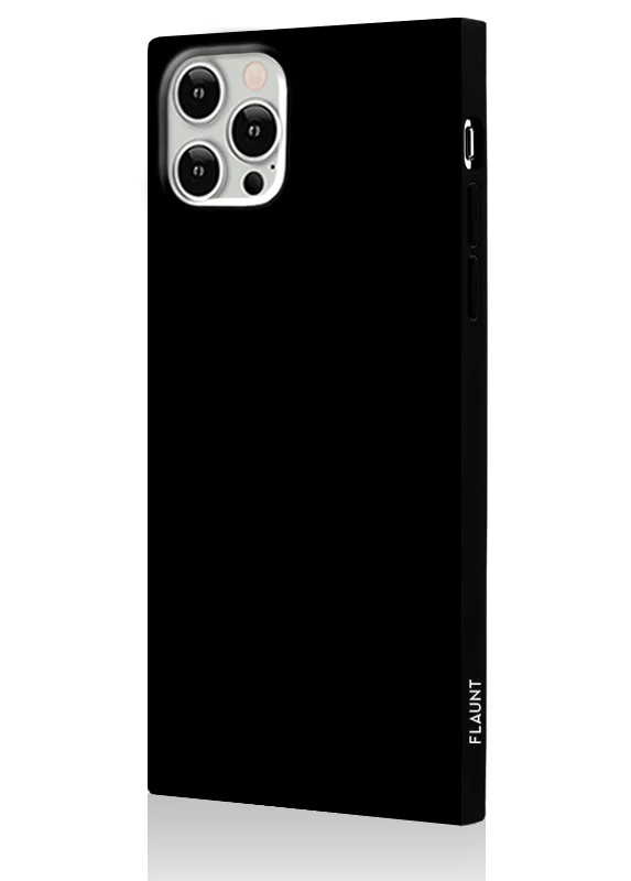 SQUARE® Black Patent iPhone Case - Image 4