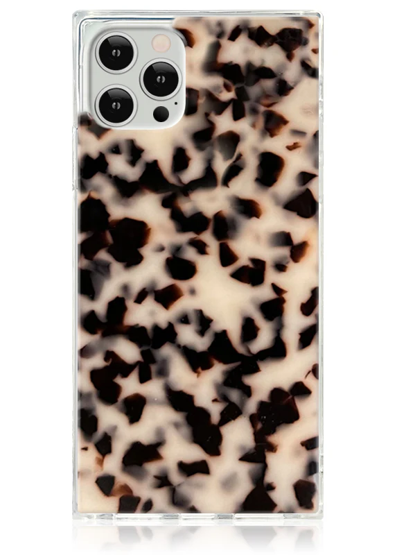 SQUARE® Blonde Tortoise Shell iPhone Case - Image 3