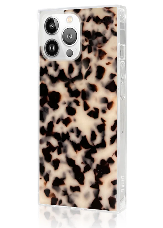 SQUARE® Blonde Tortoise Shell iPhone Case - Image 6