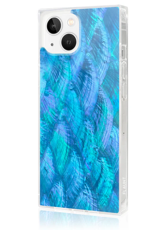 SQUARE® Blue Mother of Pearl iPhone Case - Image 10
