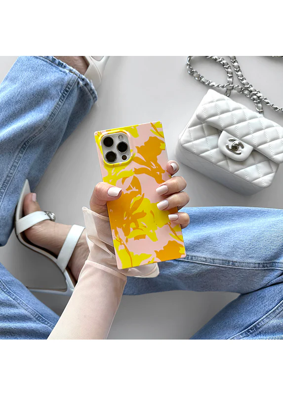 SQUARE® Blush Blossom iPhone Case - Image 46
