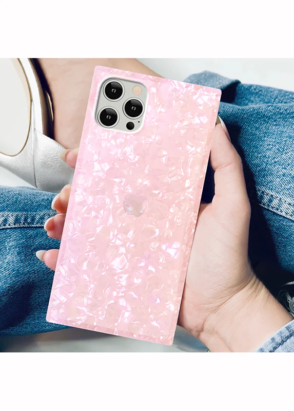 SQUARE® Blush Pearl iPhone Case - Image 34