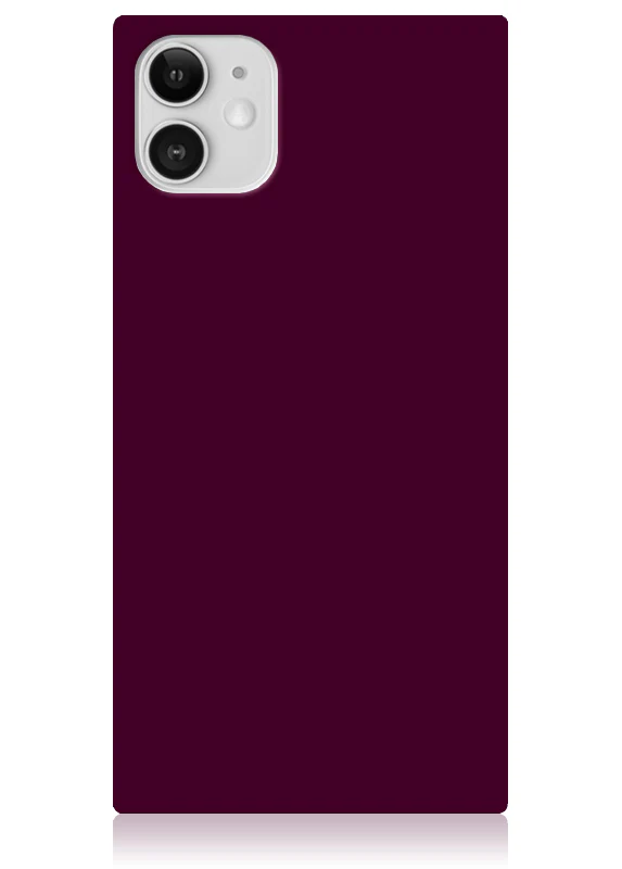SQUARE® Burgundy iPhone Case - Image 17