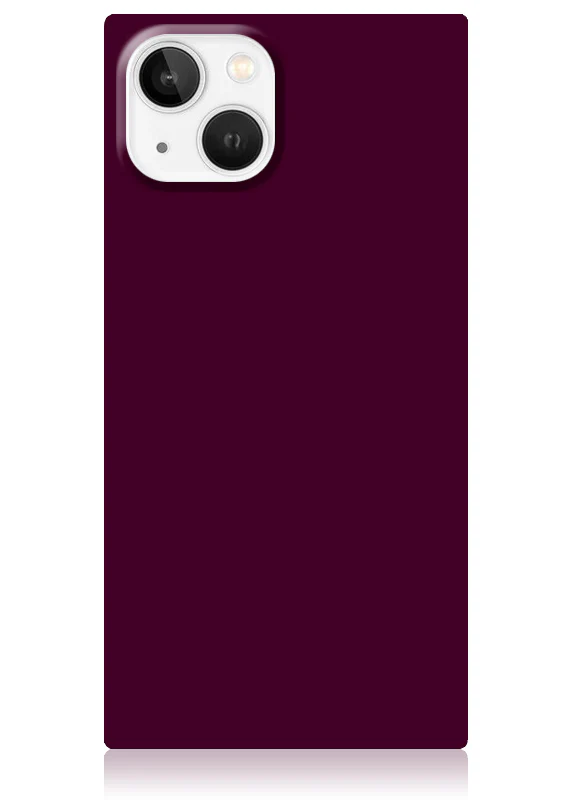 SQUARE® Burgundy iPhone Case - Image 27