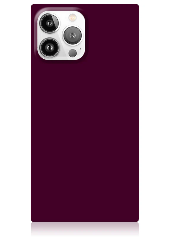 SQUARE® Burgundy iPhone Case - Image 31