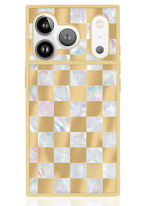 Elite Collection - Gold Checkered Mother of Pearl Bundle Set - Image 2