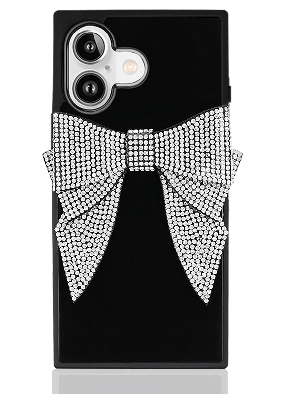 Elite Collection - SQUARE® Black Velvet Bow Brilliance iPhone Case (Not MagSafe Compatible) - Image 43