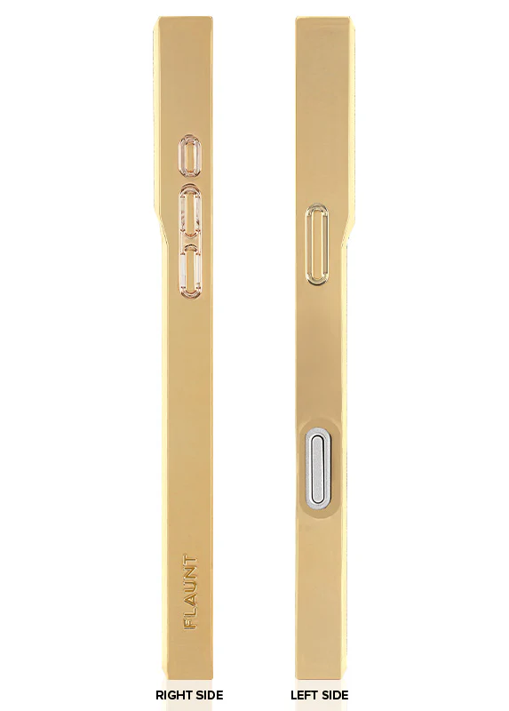 Elite Collection - SQUARE® Gilded Gold Faux Croc Elegance iPhone Case - Image 15