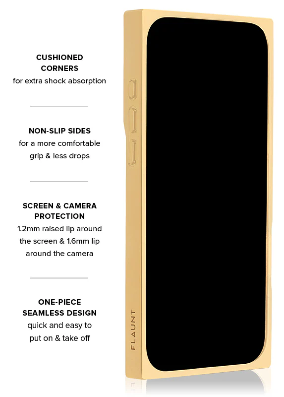 Elite Collection - SQUARE® Gilded Gold Faux Croc Elegance iPhone Case - Image 16
