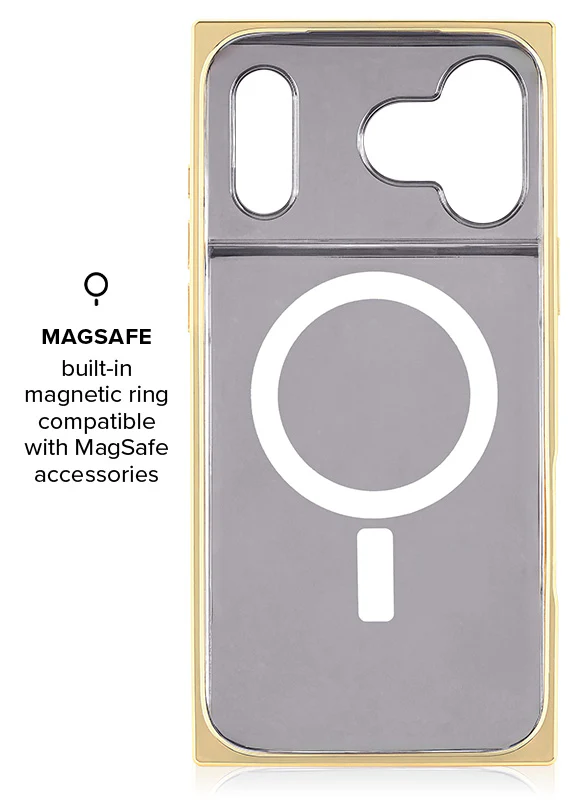 Elite Collection - SQUARE® Gilded Gold Faux Croc Elegance iPhone Case - Image 18