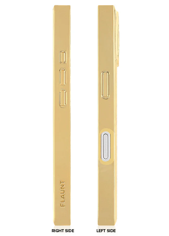 Elite Collection - SQUARE® Gilded Gold Faux Croc Elegance iPhone Case - Image 24