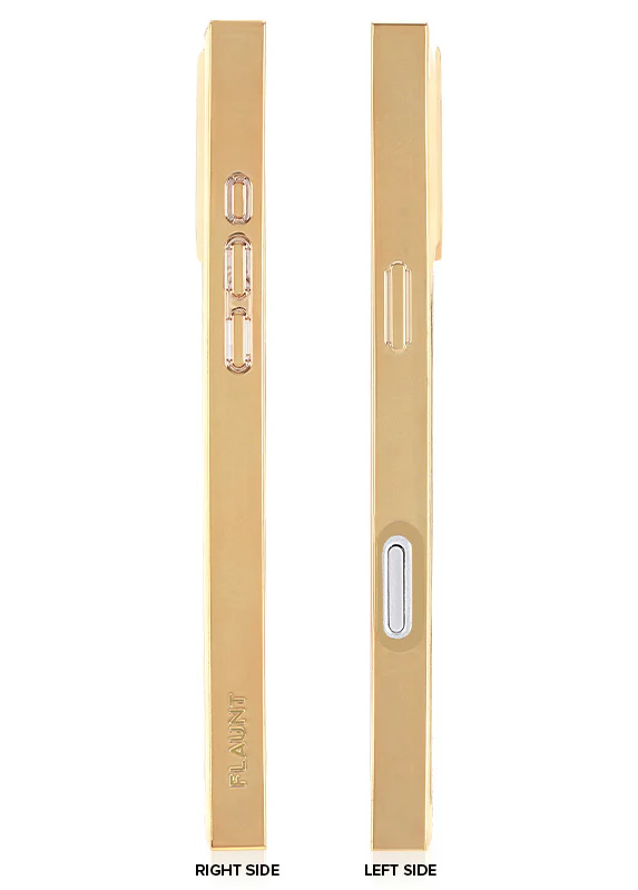 Elite Collection - SQUARE® Gilded Gold Faux Croc Elegance iPhone Case - Image 33