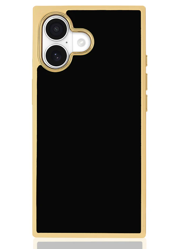 Elite Collection - SQUARE® Gilded Onyx Elegance iPhone Case - Image 10