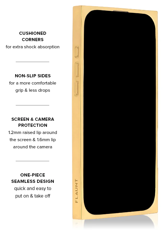 Elite Collection - SQUARE® Gilded Onyx Elegance iPhone Case - Image 16