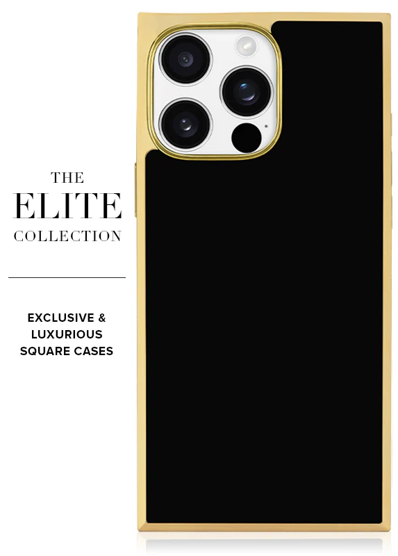 Elite Collection - SQUARE® Gilded Onyx Elegance iPhone Case - Image 20