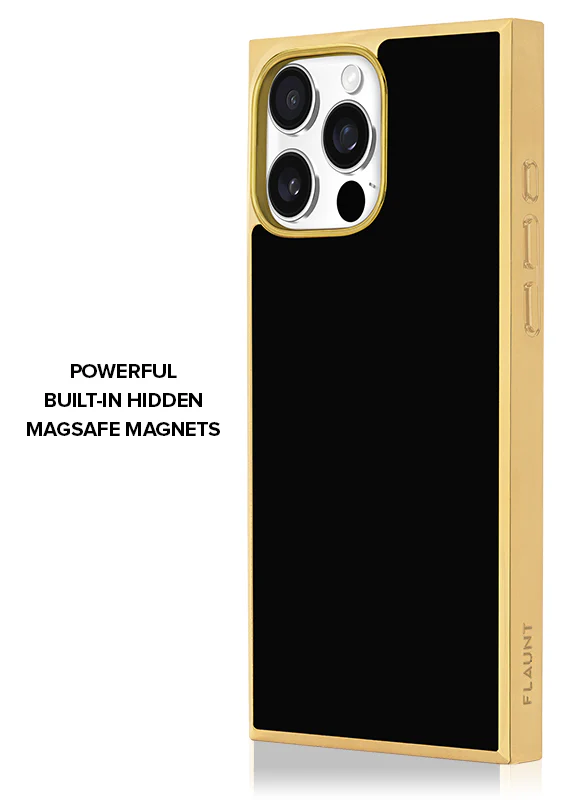 Elite Collection - SQUARE® Gilded Onyx Elegance iPhone Case - Image 23