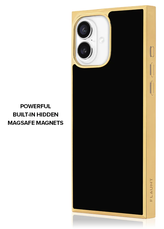 Elite Collection - SQUARE® Gilded Onyx Elegance iPhone Case - Image 32