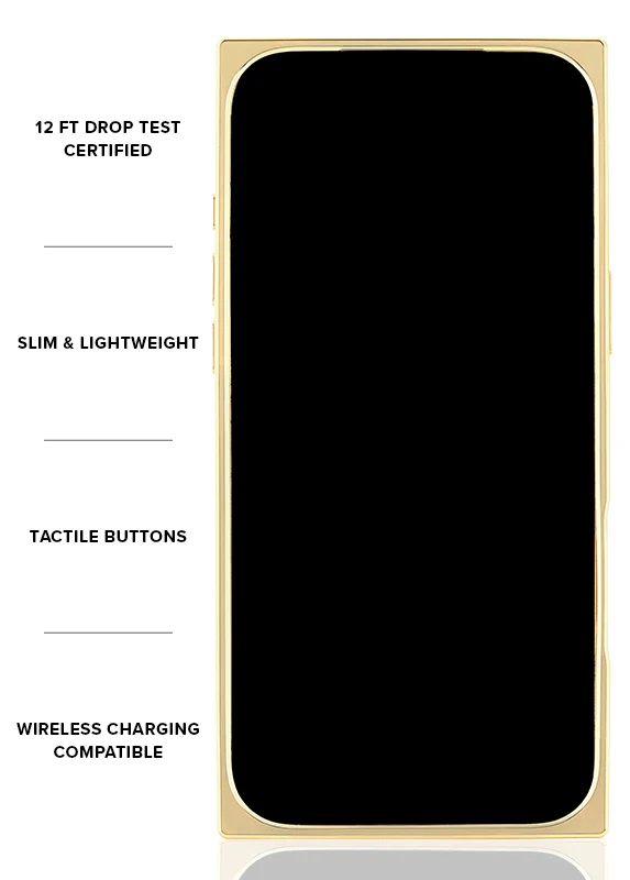 Elite Collection - SQUARE® Gilded Turquoise iPhone Case - Image 44