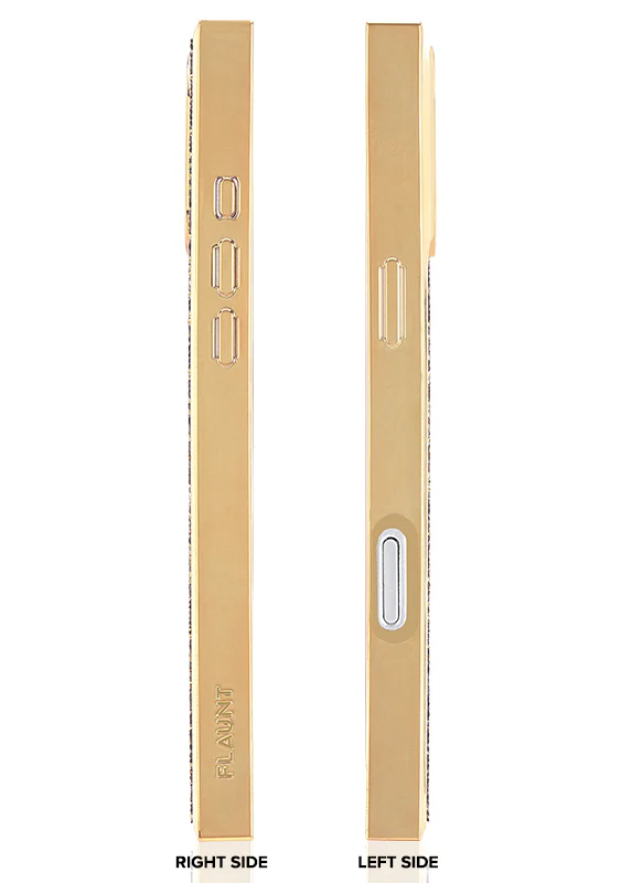Elite Collection - SQUARE® Gold Crystal Elegance iPhone Case - Image 33