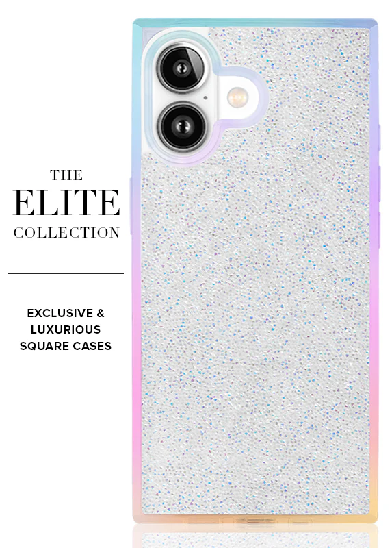 Elite Collection - SQUARE® Iridescent Crystal Elegance iPhone Case - Image 20