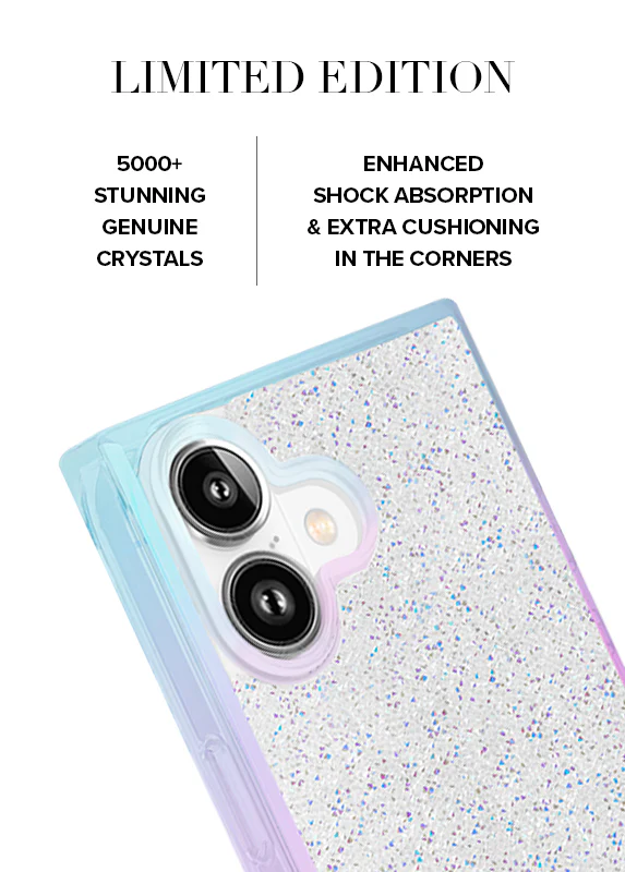 Elite Collection - SQUARE® Iridescent Crystal Elegance iPhone Case - Image 21