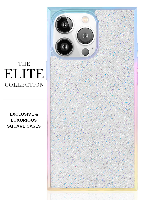 Elite Collection - SQUARE® Iridescent Crystal Elegance iPhone Case - Image 29