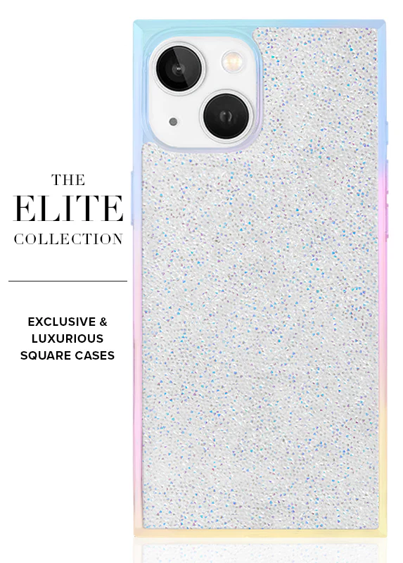 Elite Collection - SQUARE® Iridescent Crystal Elegance iPhone Case - Image 47