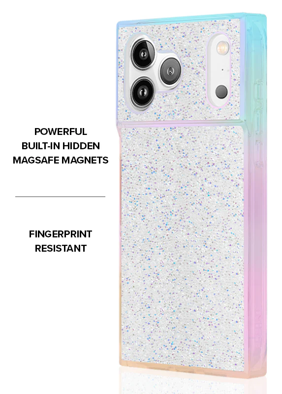 Elite Collection - SQUARE® Iridescent Crystal Elegance iPhone Case - Image 5