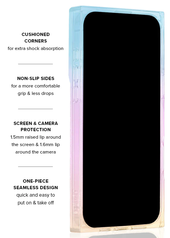 Elite Collection - SQUARE® Iridescent Crystal Elegance iPhone Case - Image 7