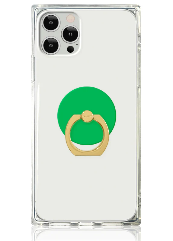 Emerald Green Adhesive Phone Ring Stand - Image 2