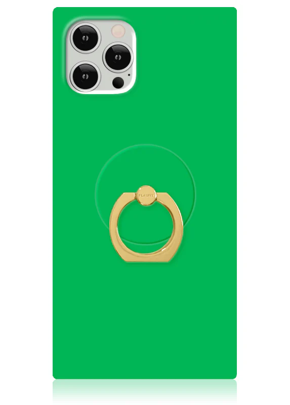 Emerald Green Adhesive Phone Ring Stand - Image 3