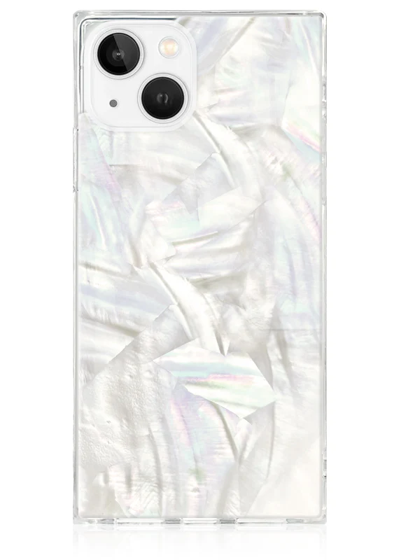SQUARE® Geo White Mother of Pearl iPhone Case - Image 11